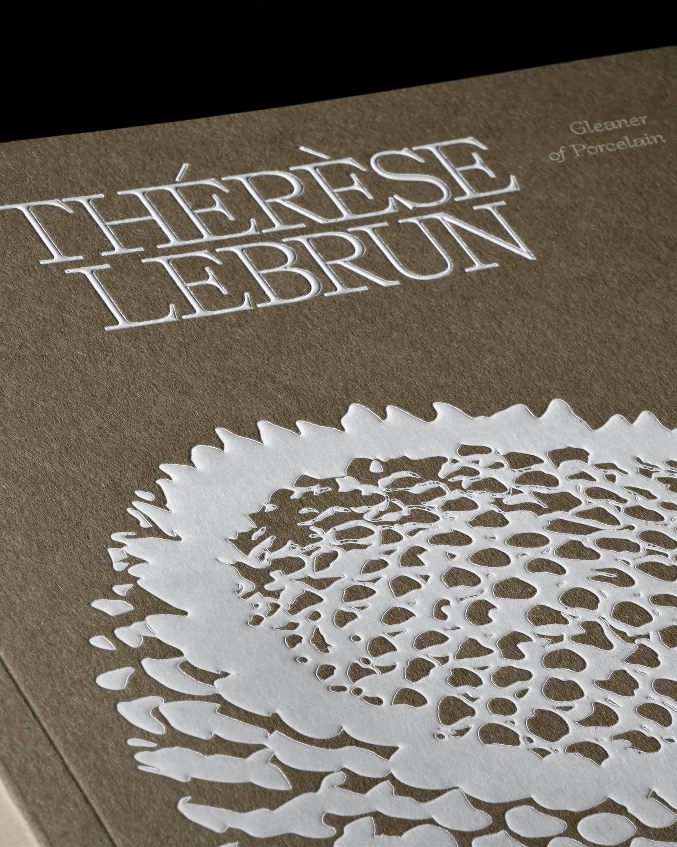 Claire Lavendhomme publication and printed materials