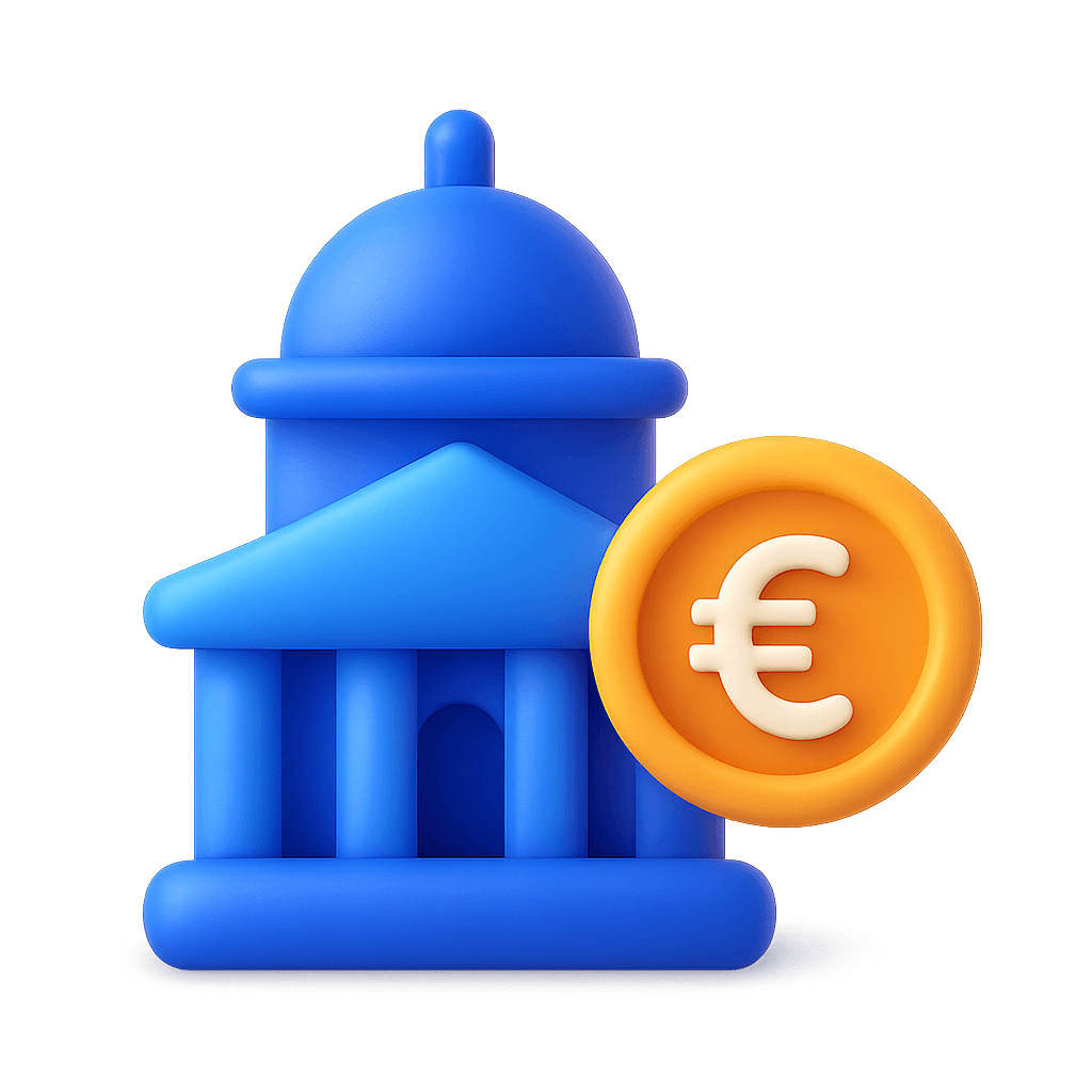 3D icon of an astronaut, who is the company logo of astro.tax