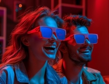 Man Wearing Glasses