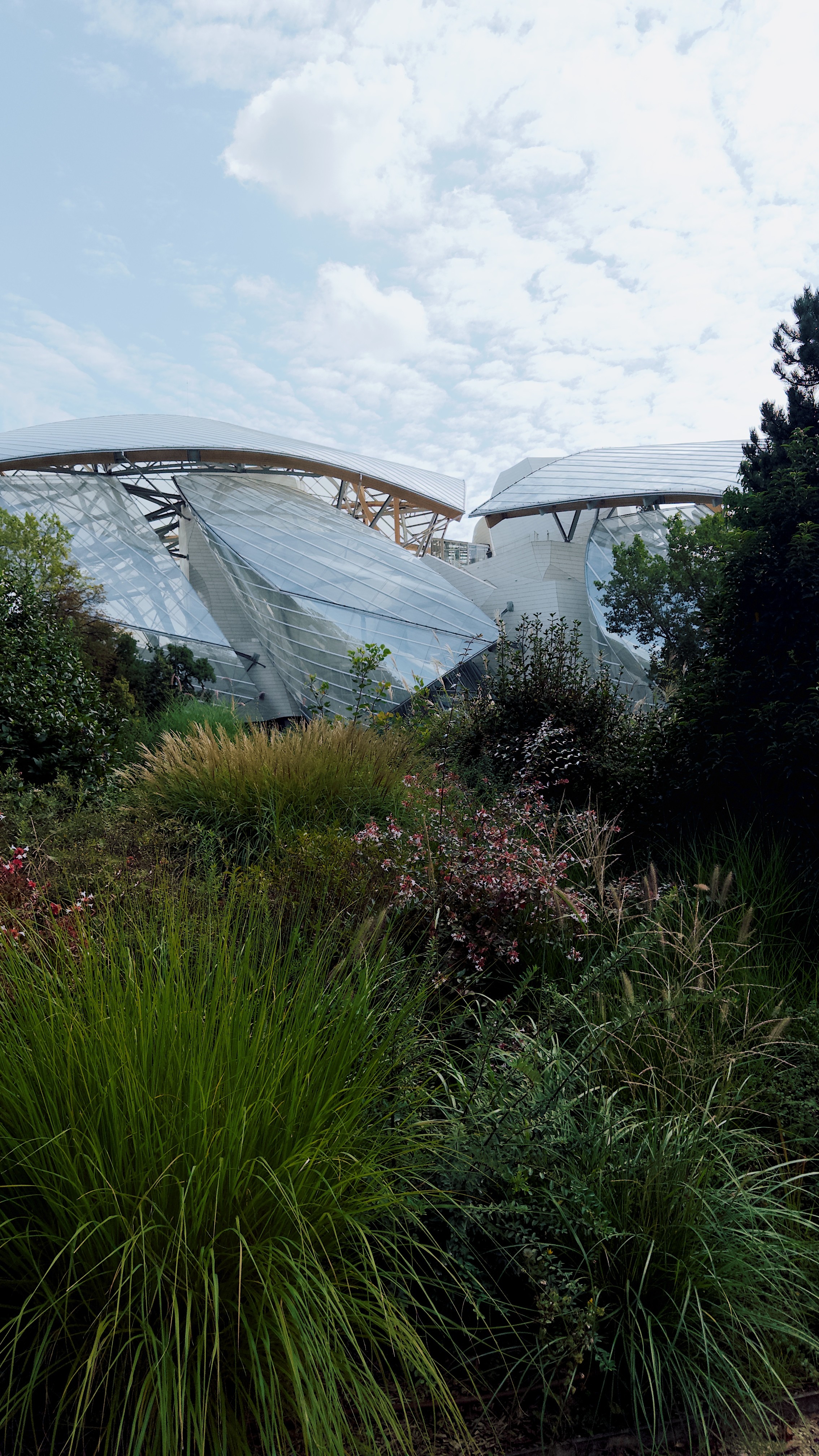 Louis Vuitton Foundation in Paris by Frank Gehry in Paris