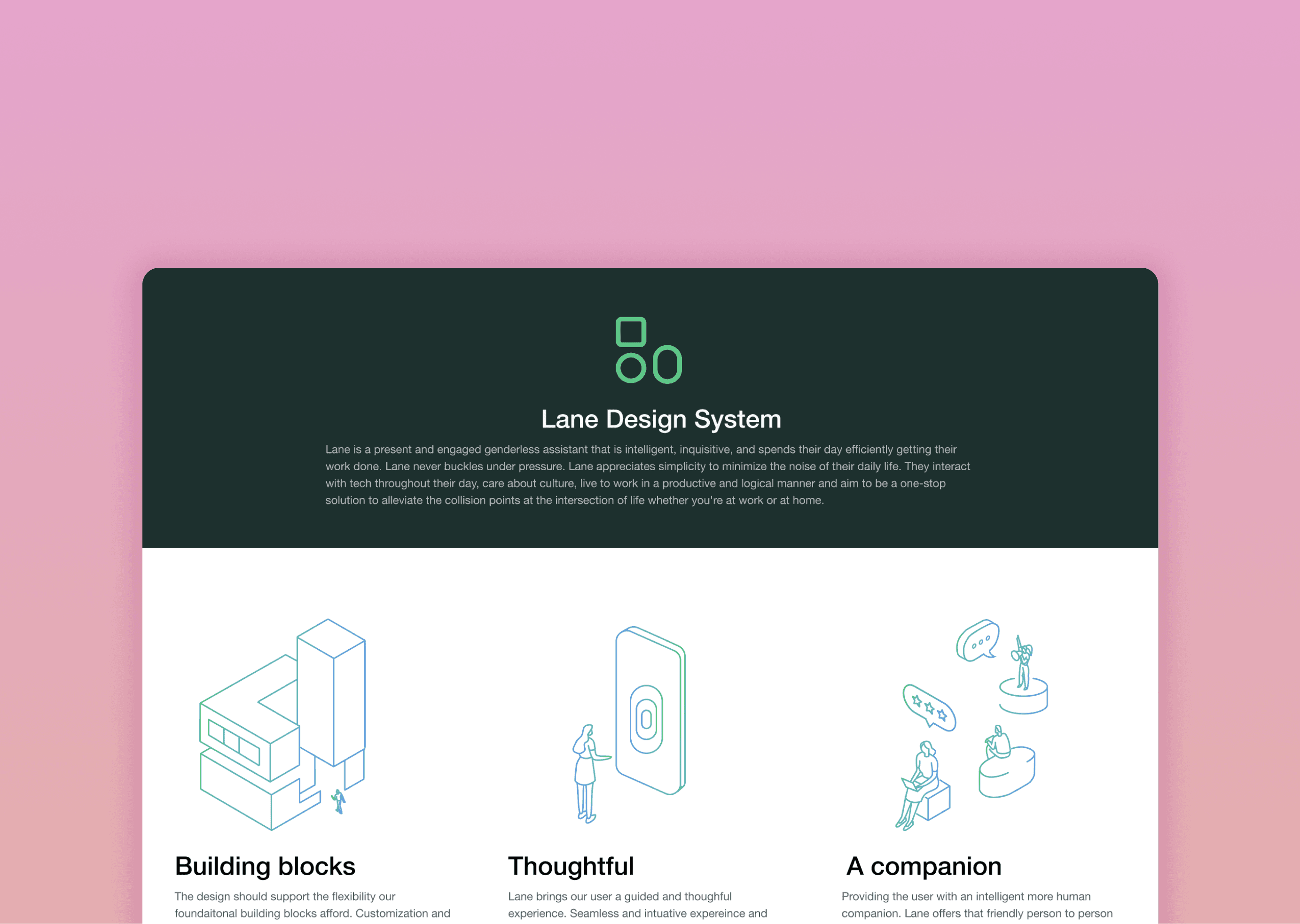 Lane Design System Cover