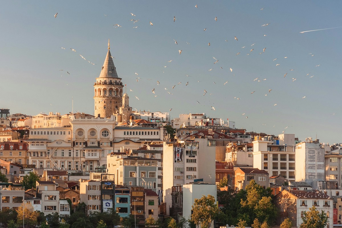 Istanbul skyline with the Galata Tower