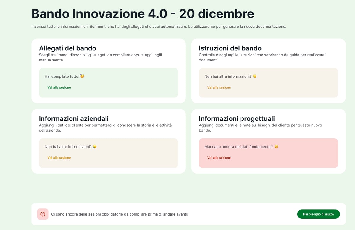 Bandit - Multibando - Bandit - Finanza Agevolata