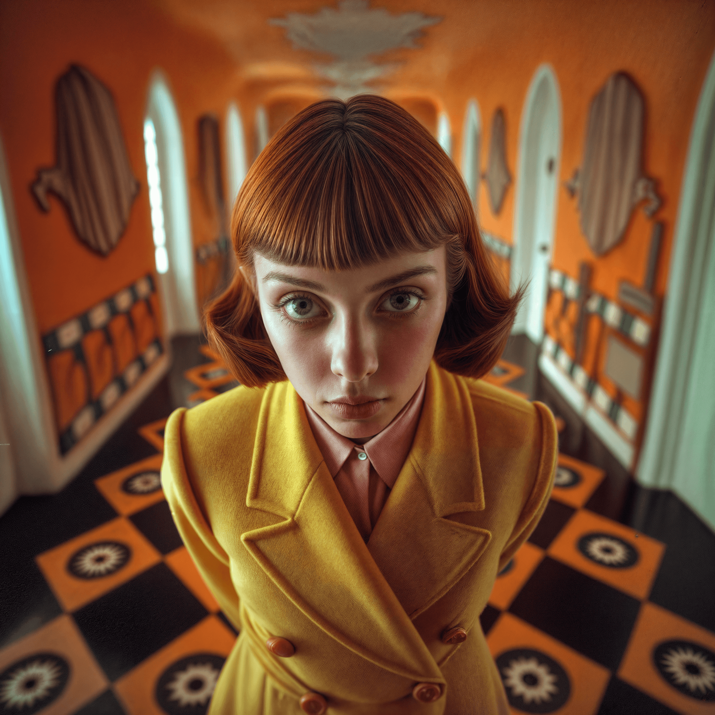 A sweaty woman after exercising 