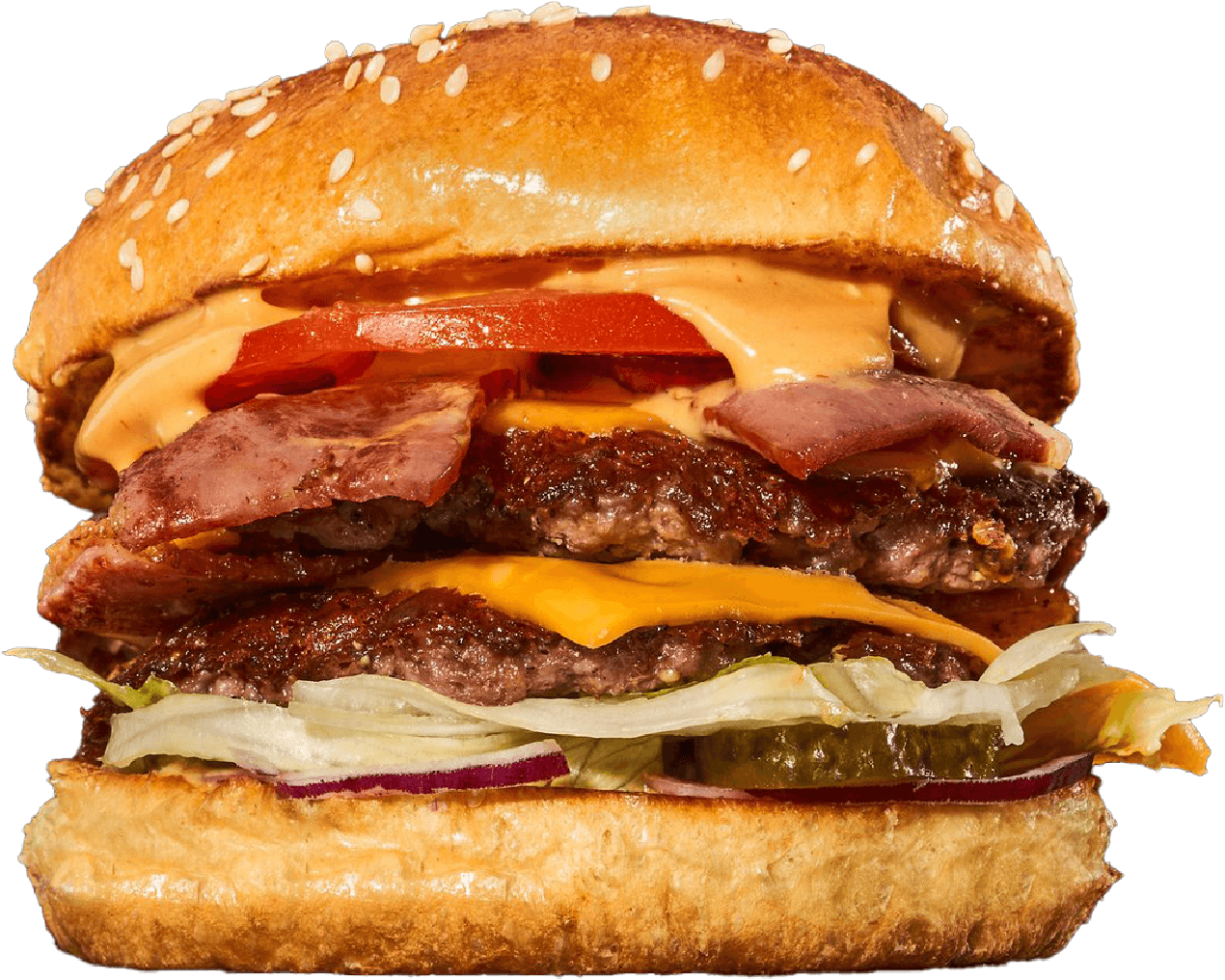 Burgerism baconed smash burger