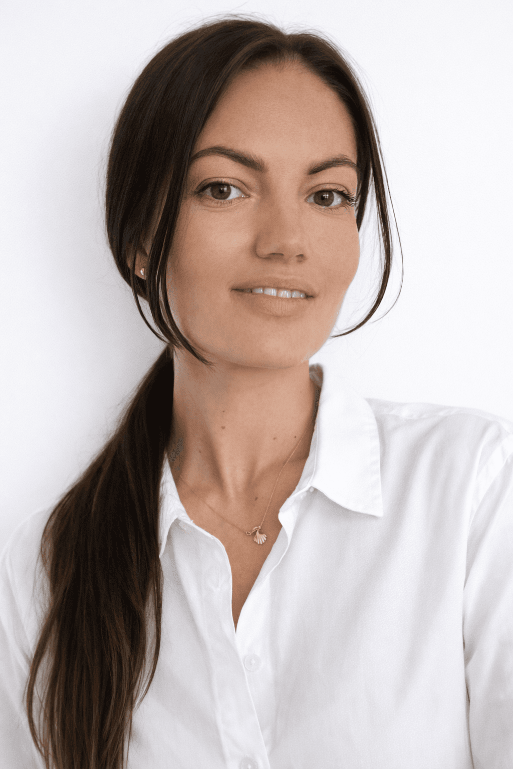 Portrait of portfolio creator – front view