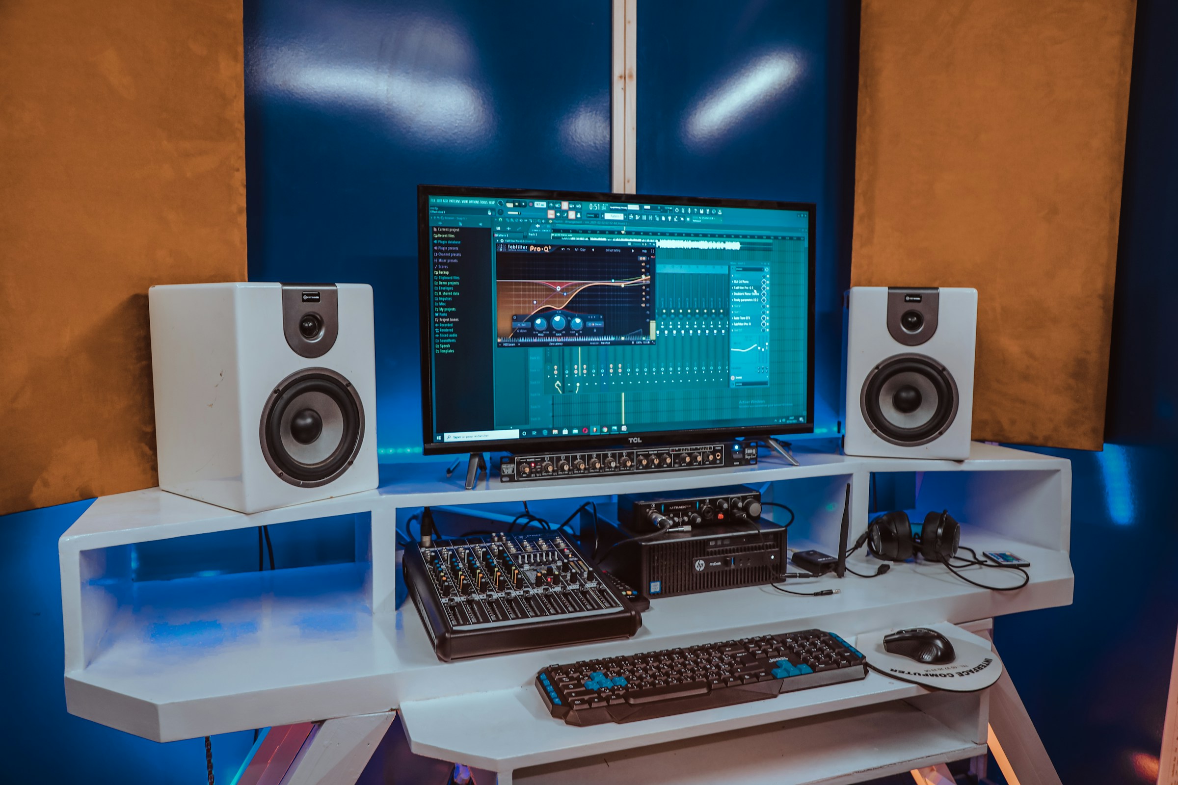 a music studio - What Is Mixing in Music?