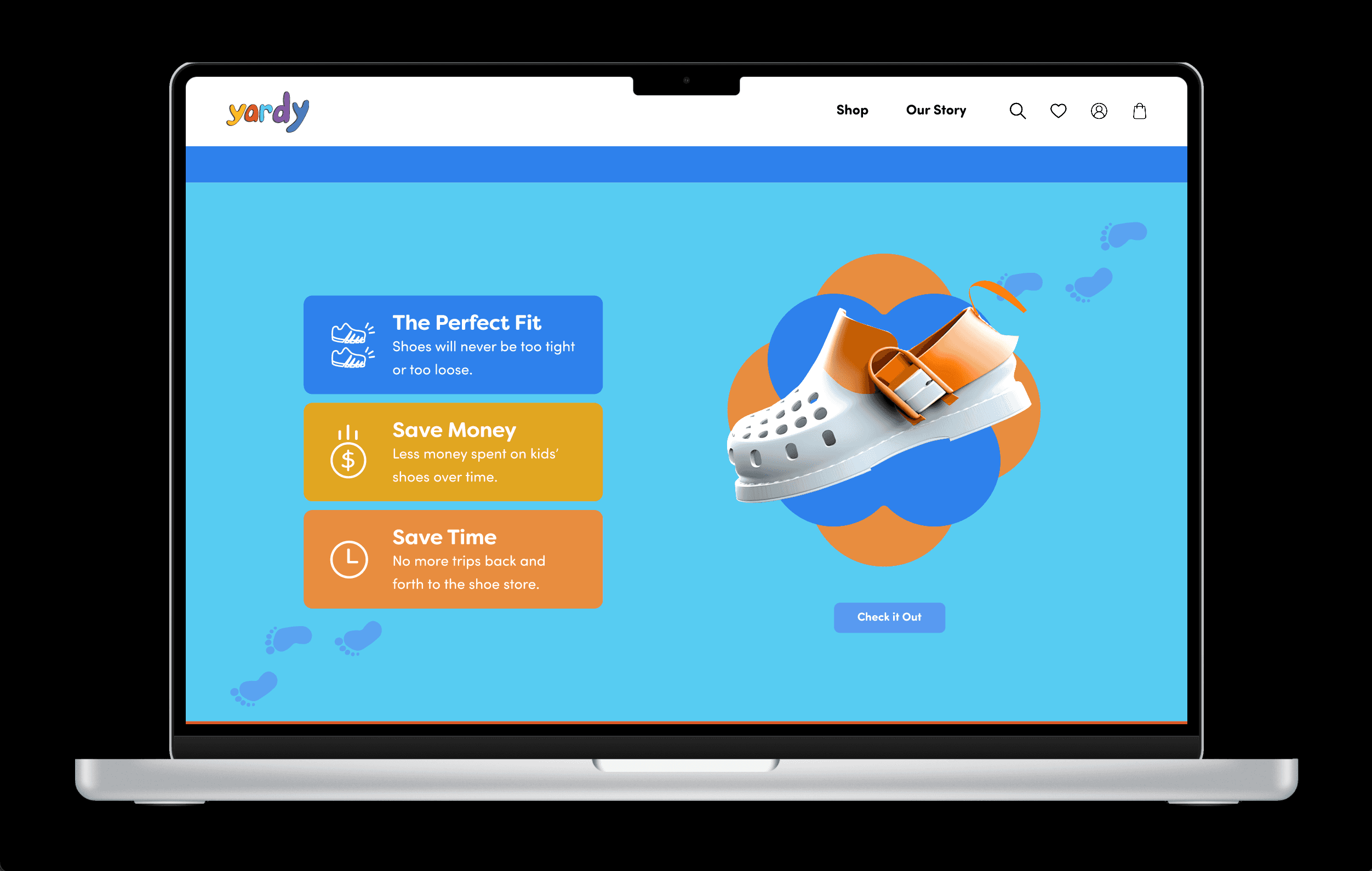 Yardy, an innovative startup founded by Cal Poly student Zander Sheffield, is dedicated to addressing the evolving needs of children's feet with its unique shoe product.