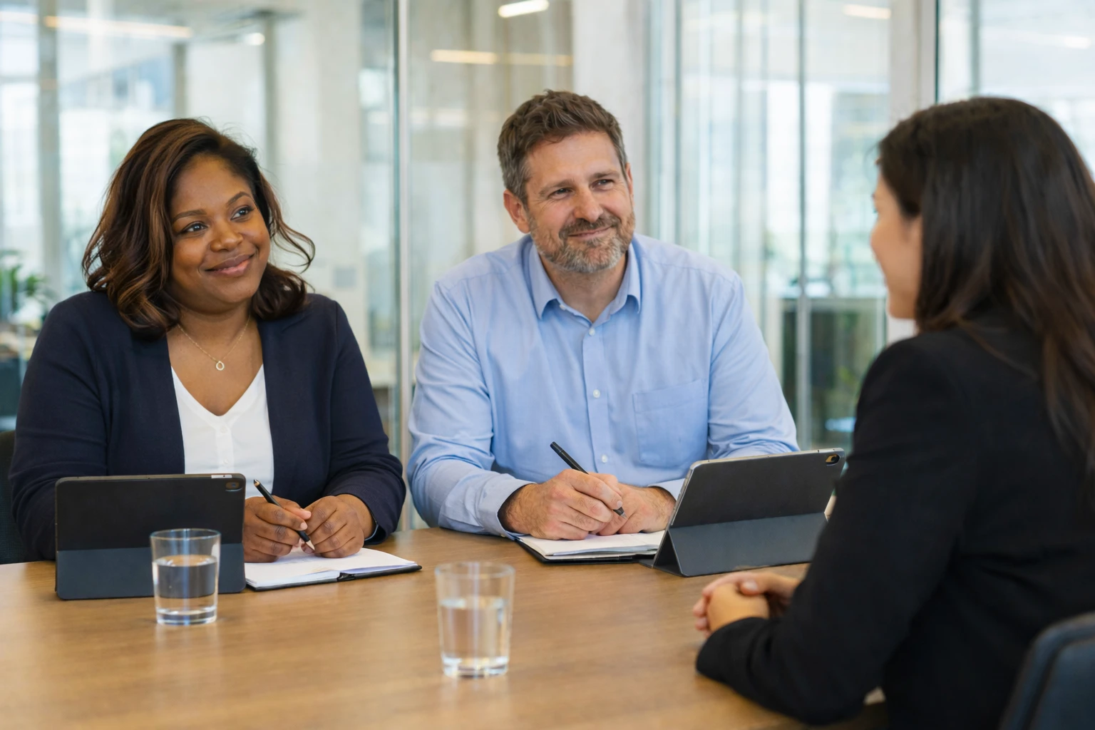 Using Newcross recruit they are interviewing a permanent candidate