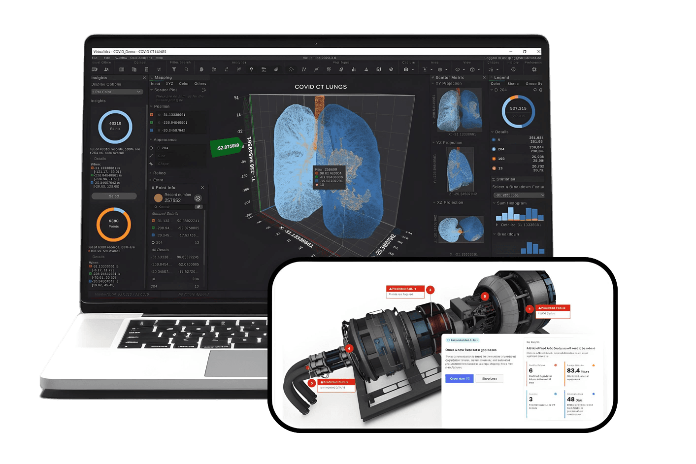 Virtualitics AI Platform App