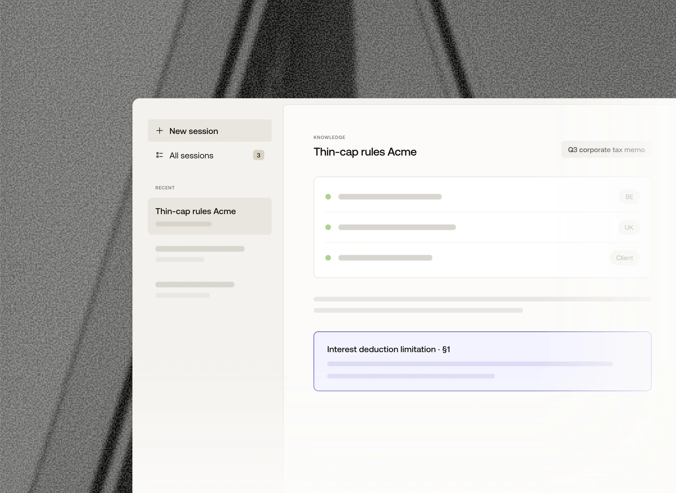 Ravical-Control room - See exactly what AI does for your firm.