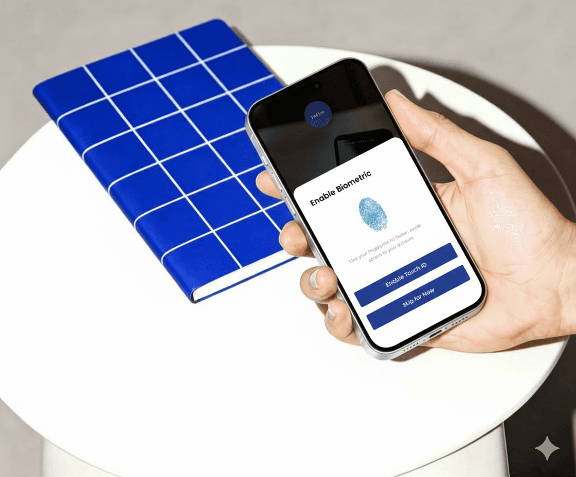 a cell phone leaning on a ledge