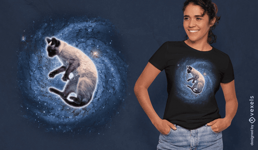 galaxy cat shirt