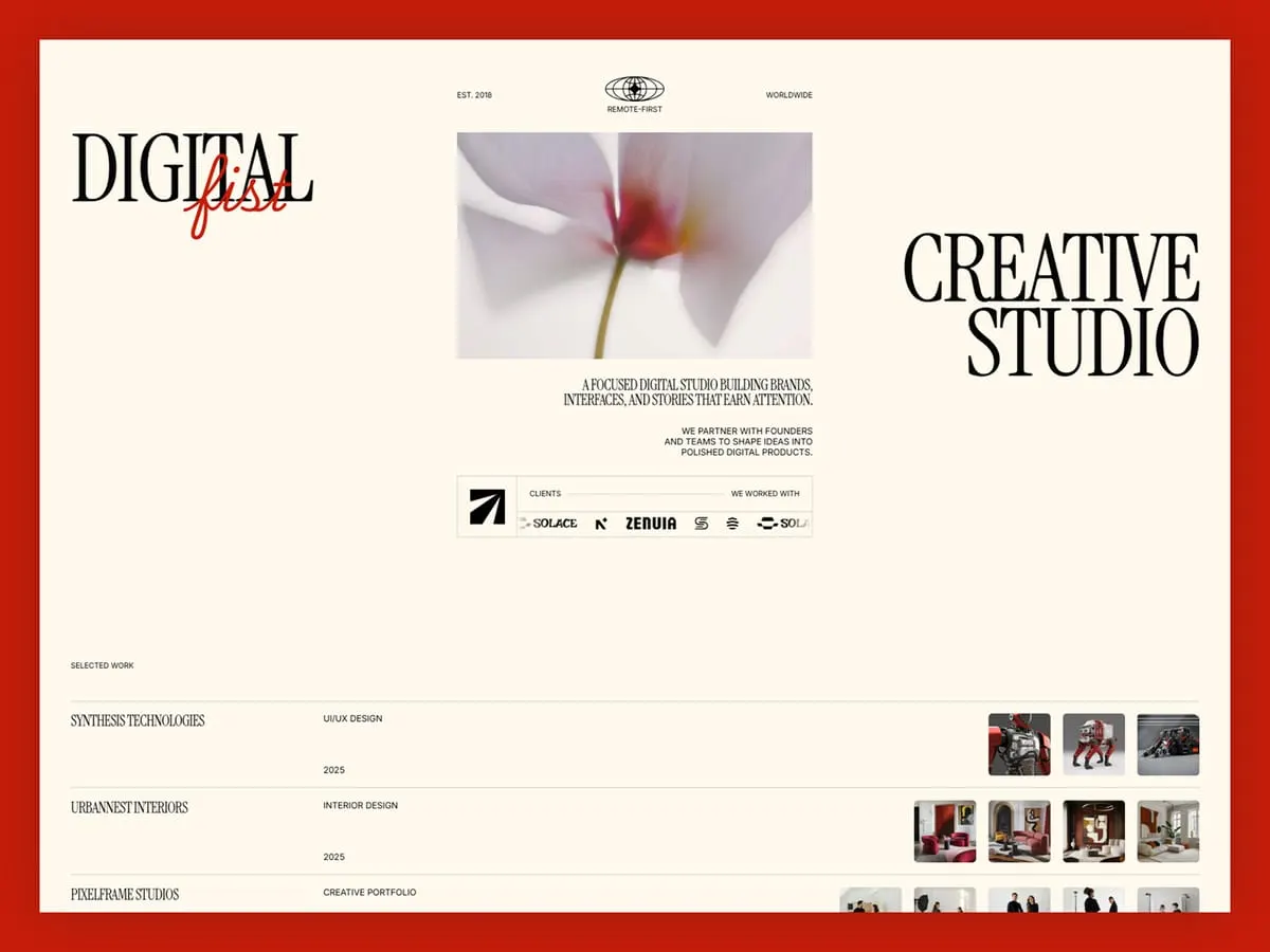 detail image 3 of the pixera framer website template