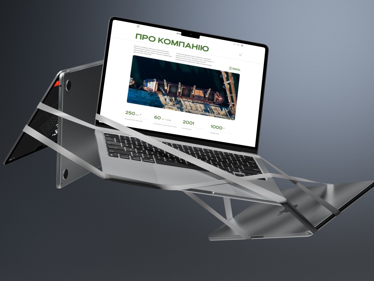 An example of the Work&Go website interface, developed by Codeska