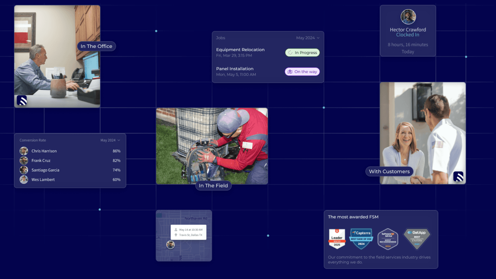 FieldPulse supports HVAC CRM