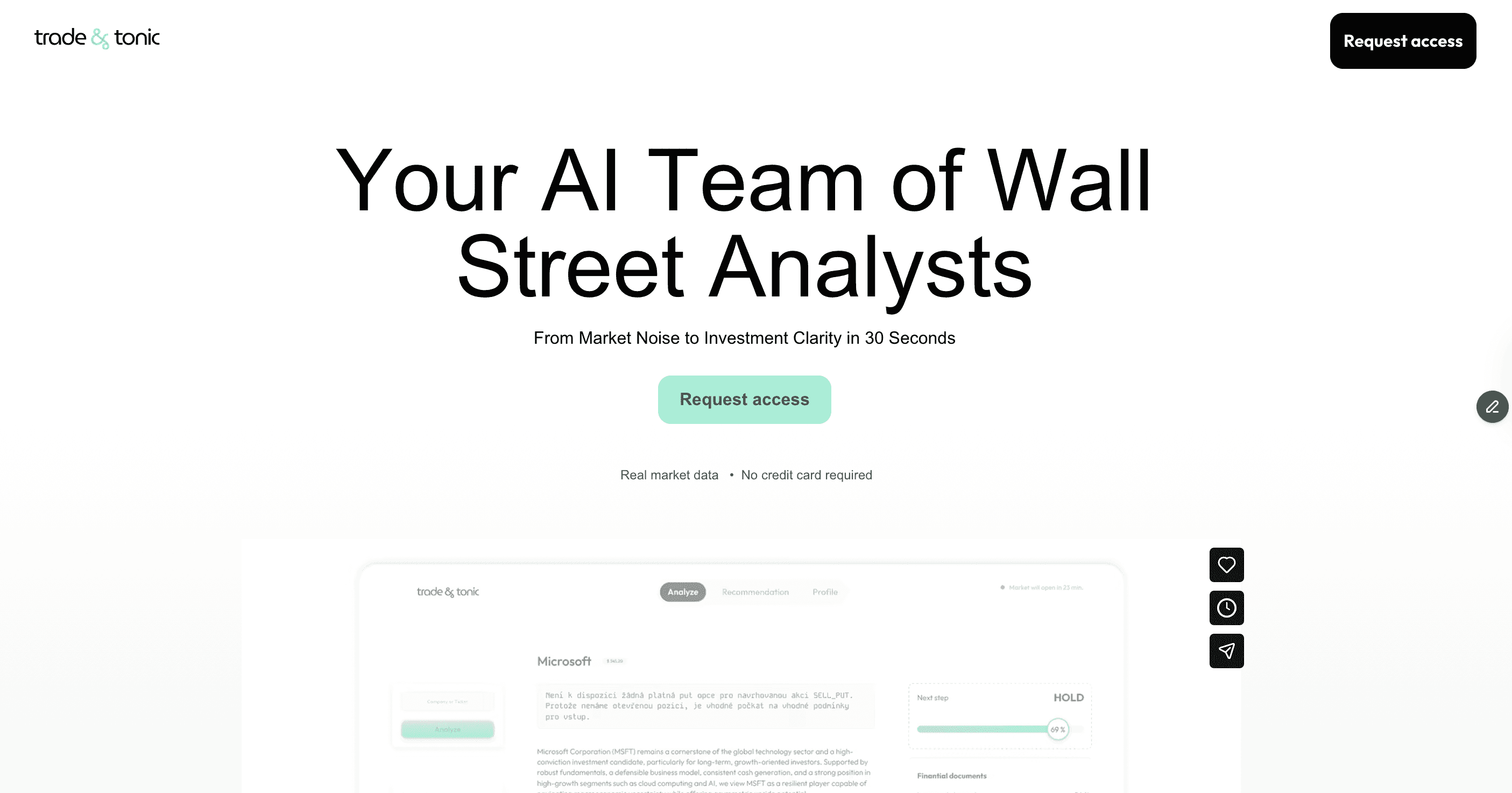 trade & tonic comparison