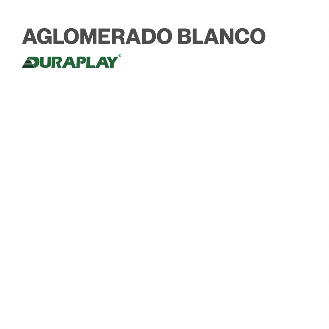 Melamina Aglomerado Blanco Frosty Arauco |  Tablero Aglomerado | 28 MM