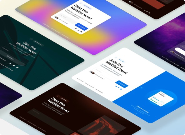Wait - 6 Waitlist Framer Templates