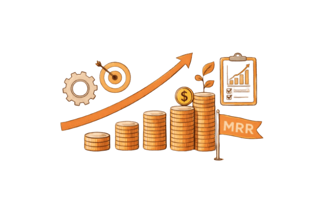 Scalable MRR Growth Visual