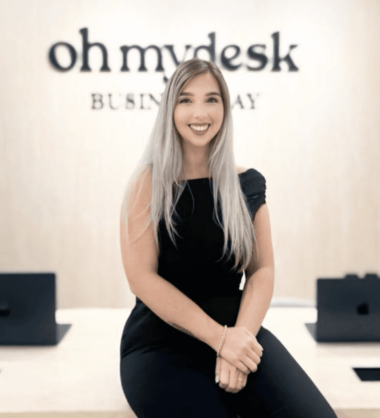 team girl business bay