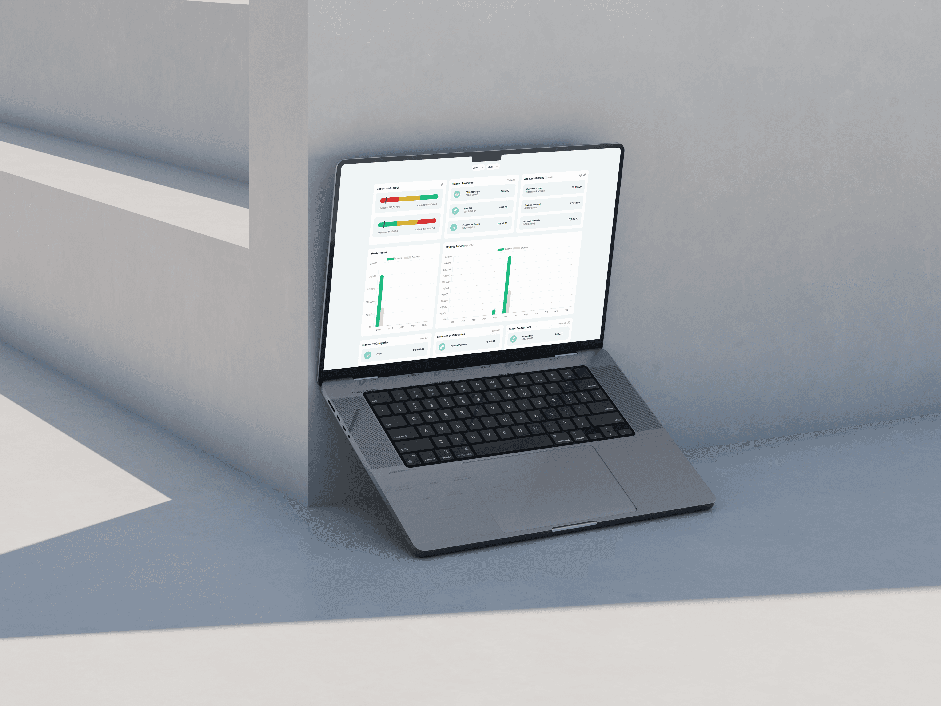 Finance Tracker Web App
