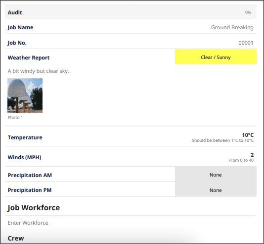 SafetyCulture Construction Daily Report
