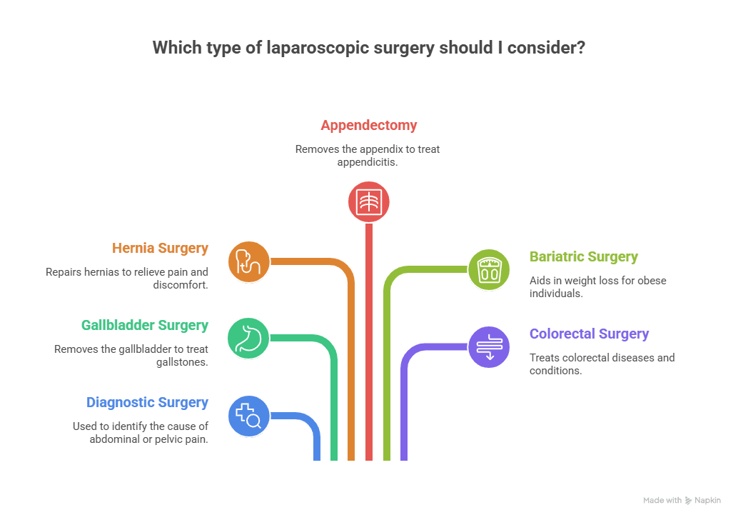 Types of Laparoscopic Surgery