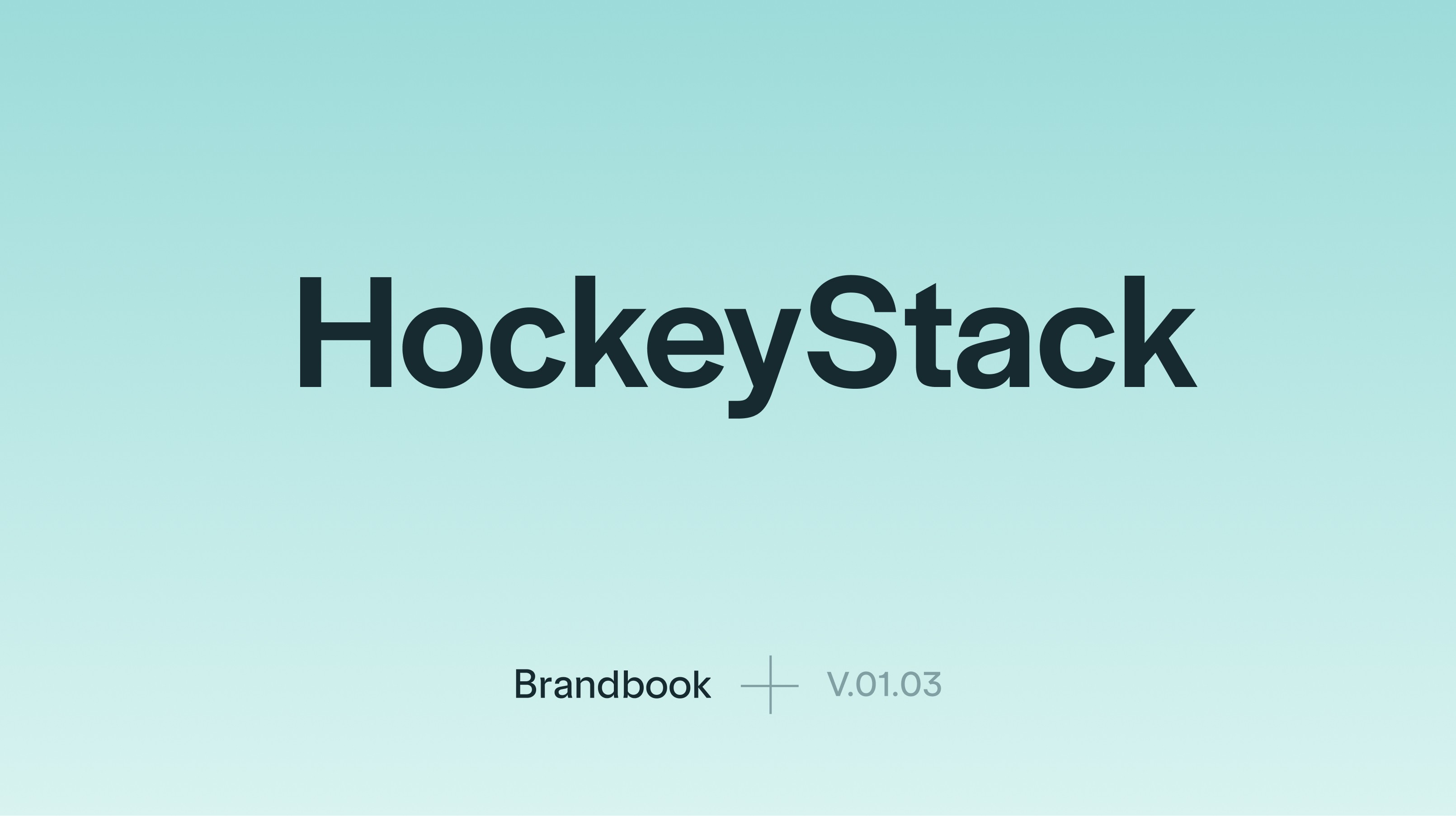 HockeyStack brand book
