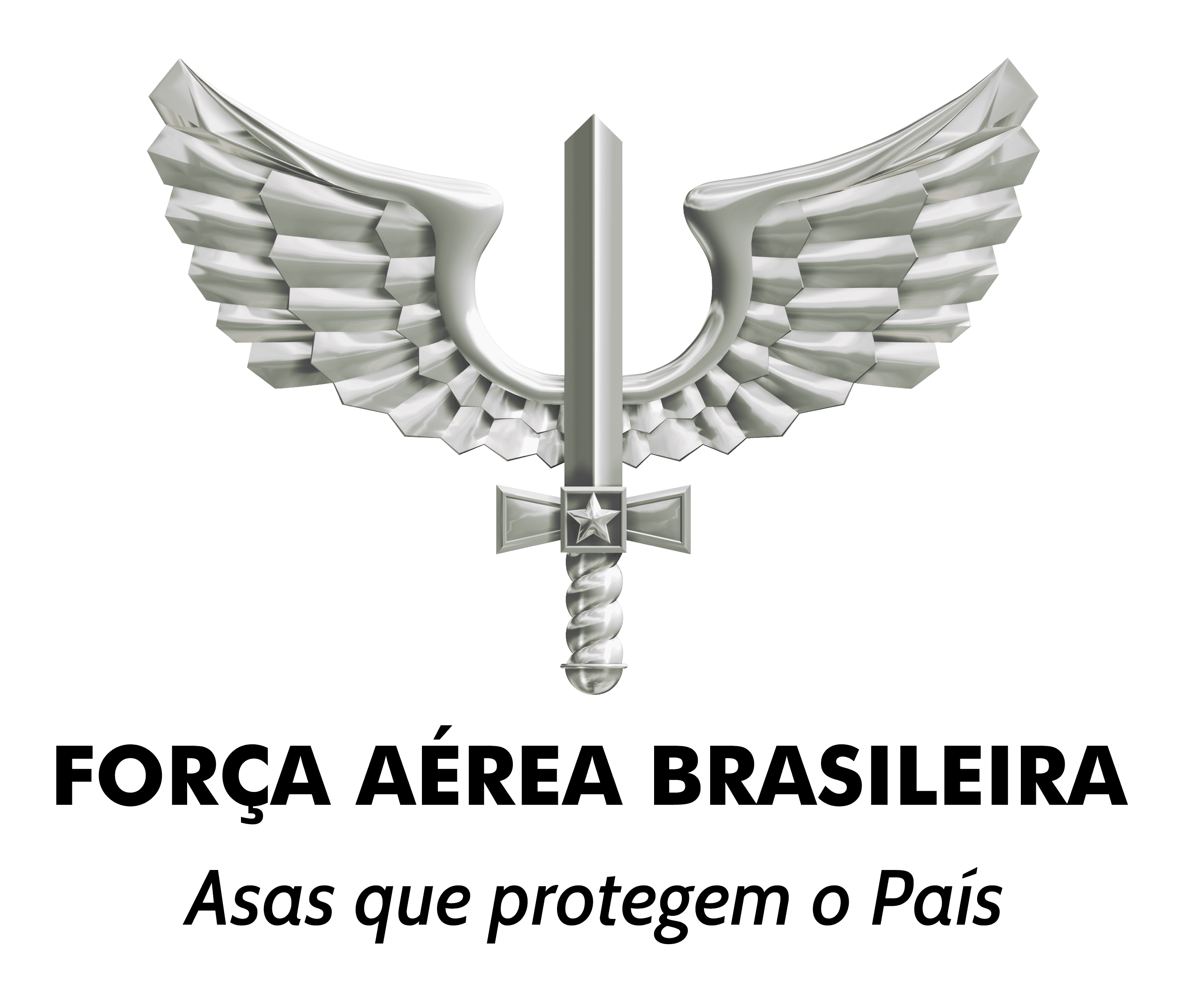 Logotipo da Força Aérea Brasileira.
