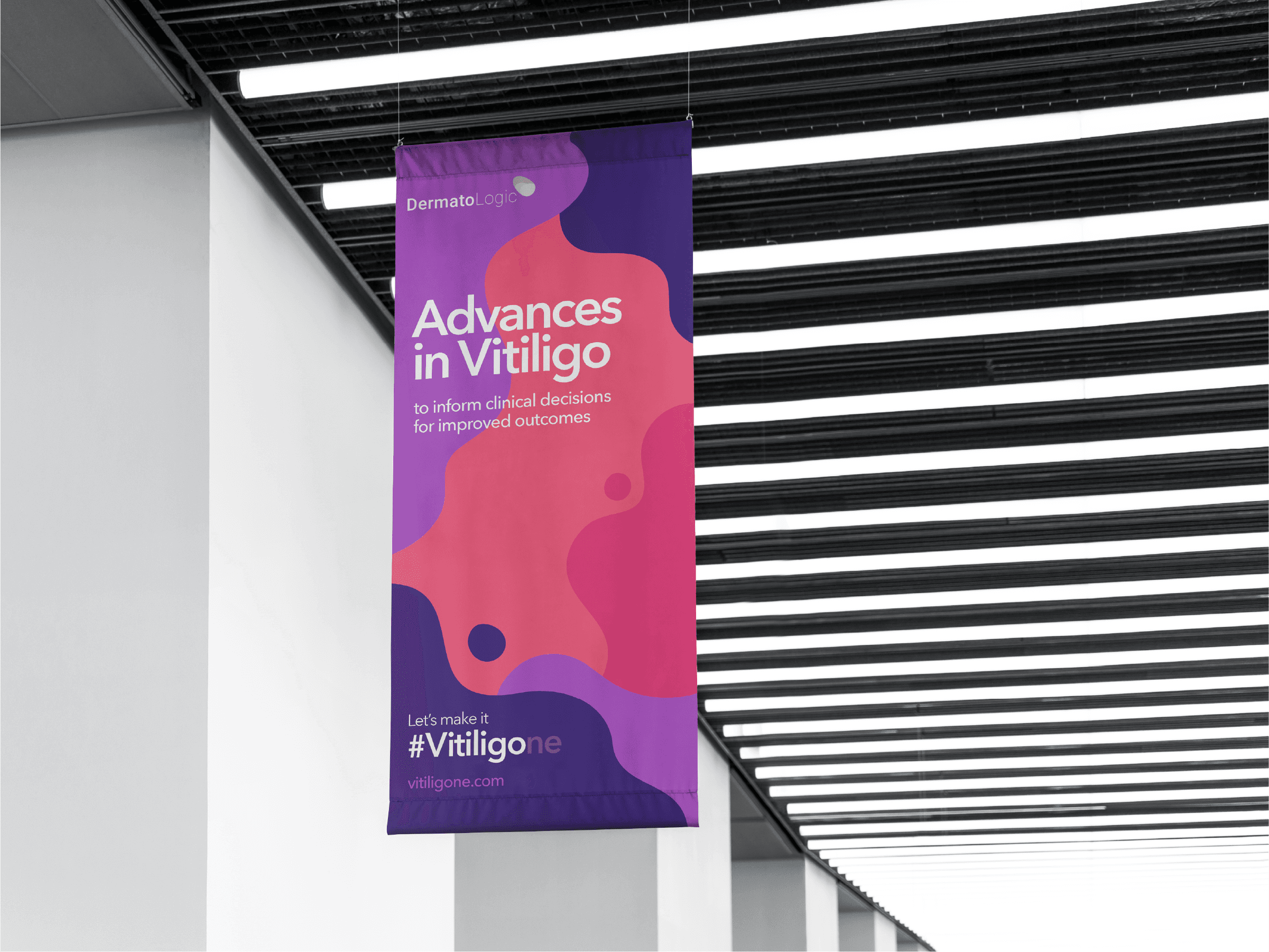 Dermato Logic Vitiligone Brand Identity Banner