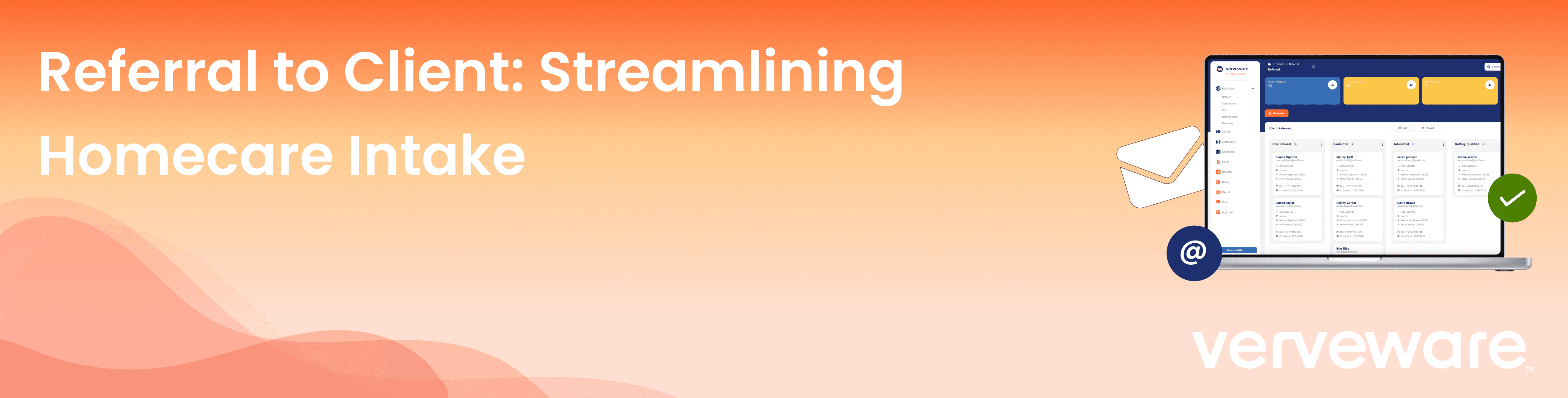 Webinar poster — Referral to Client Intake
