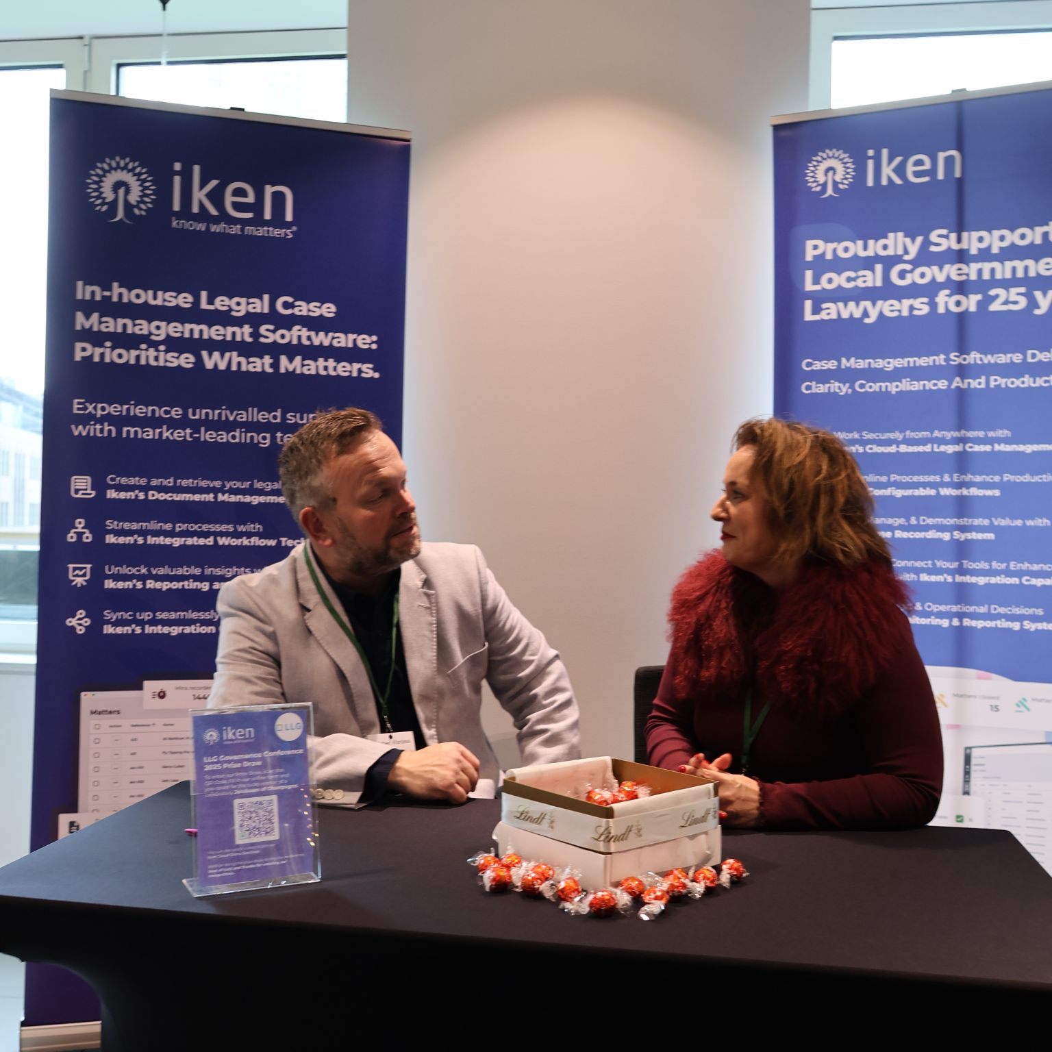 Iken’s interface Screenshot within the legal case management software