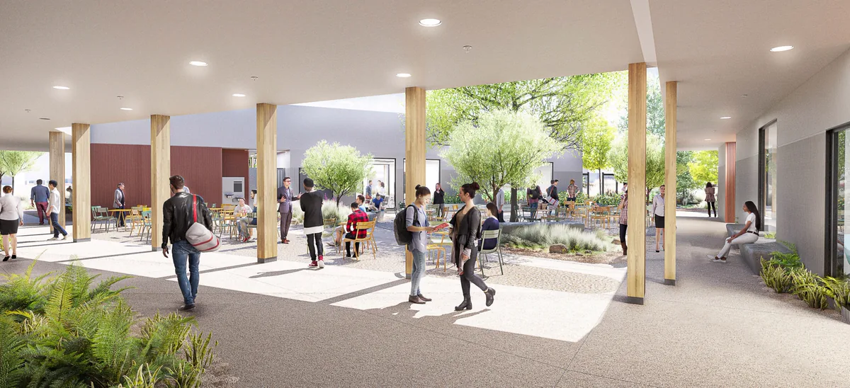 Uni Construction - Pierce College Academic Facility - construction - image 4