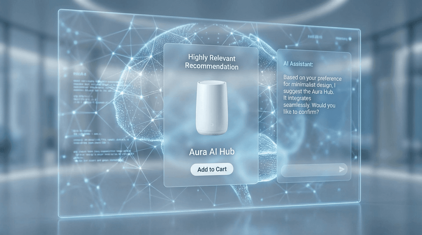 AI-powered hyper-personalized eCommerce shopping experience with conversational commerce