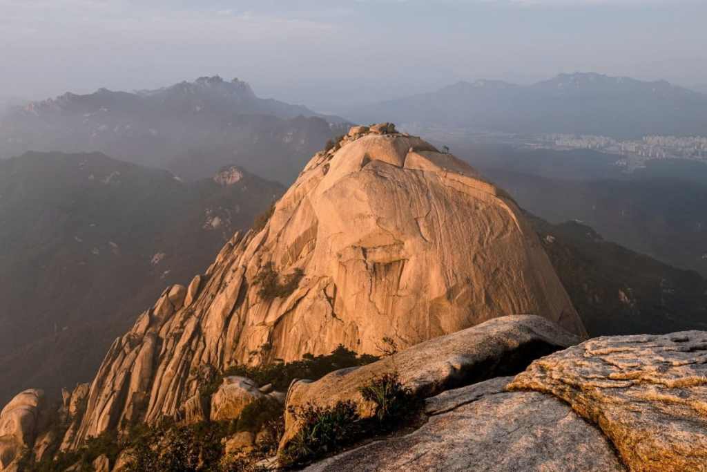 Sunrise on Bukhansan National Park