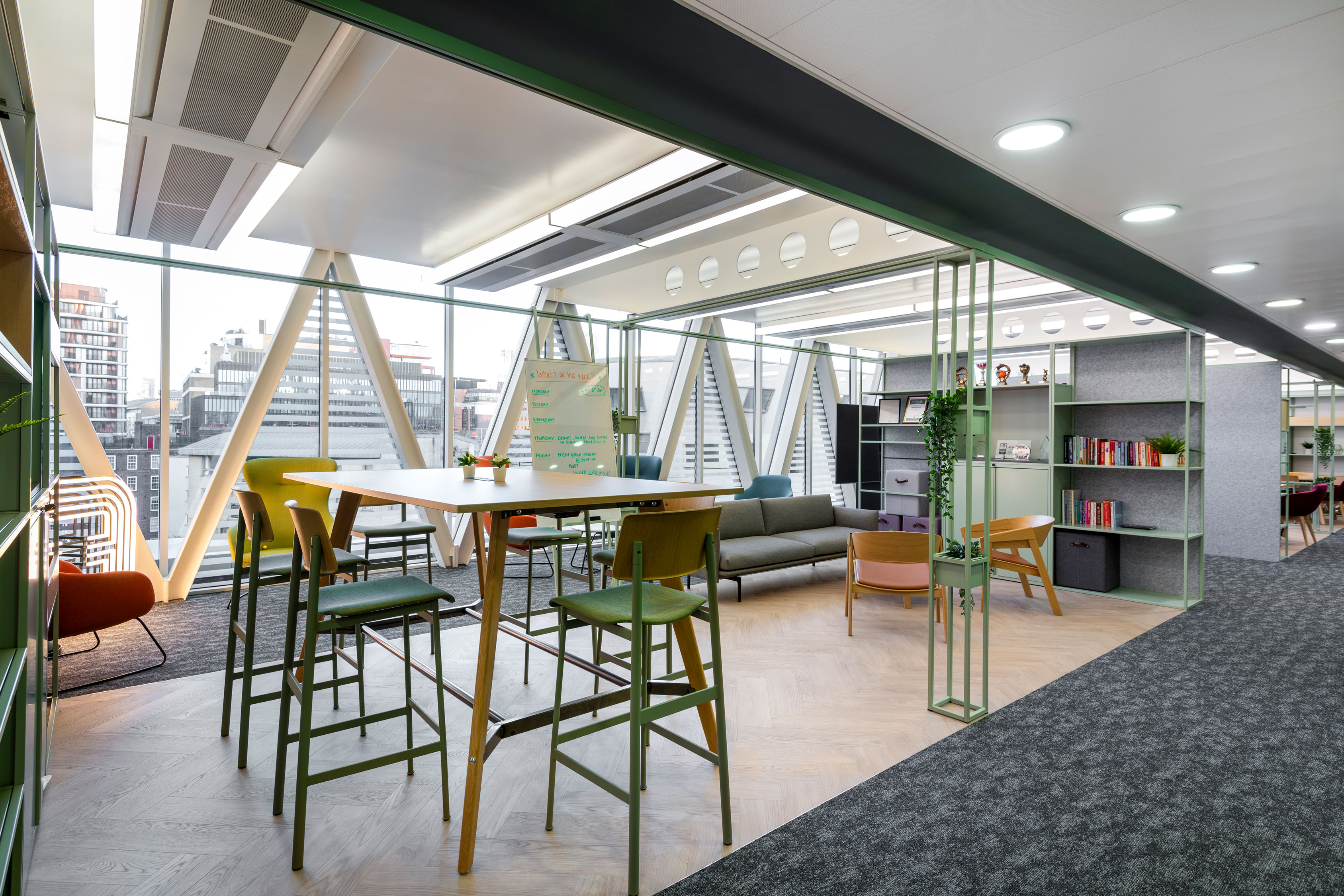 Hall with curtain - Softwire