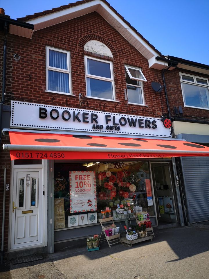 Booker Flowers and Gifts Florist Shop Front