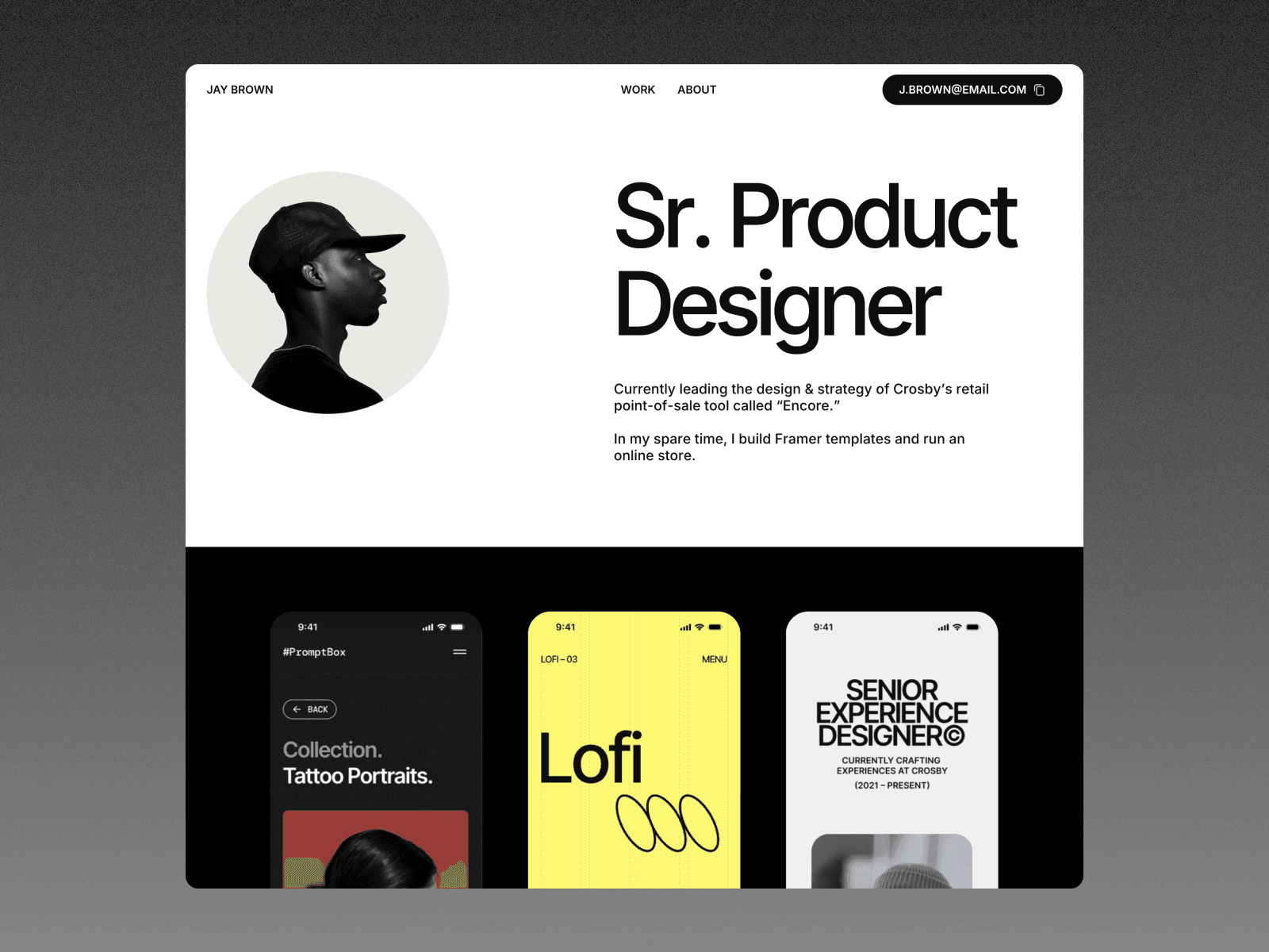 Top 14 Web Developer Portfolio Templates - Lofi