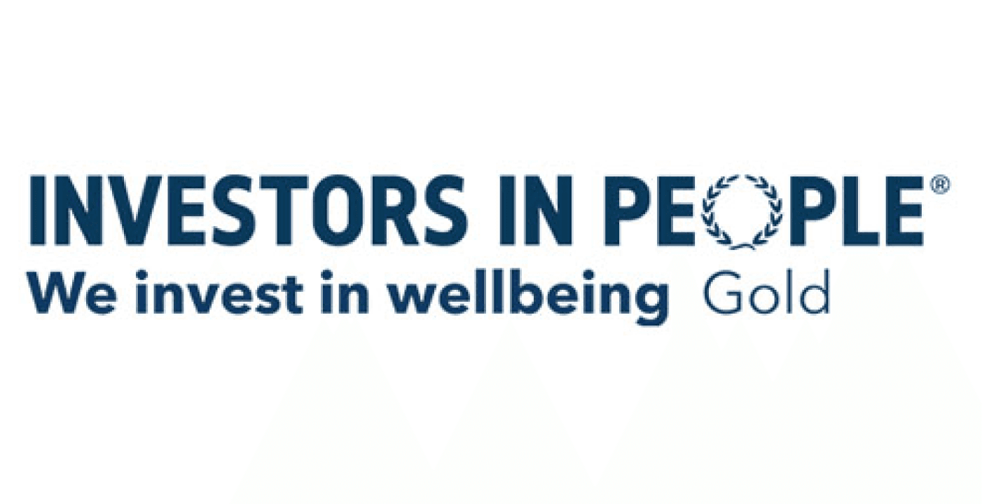 Investor in People Wellbeing Gold Award Logo