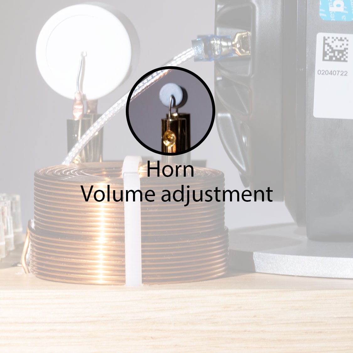 Horn X2 PRO volume adjustment