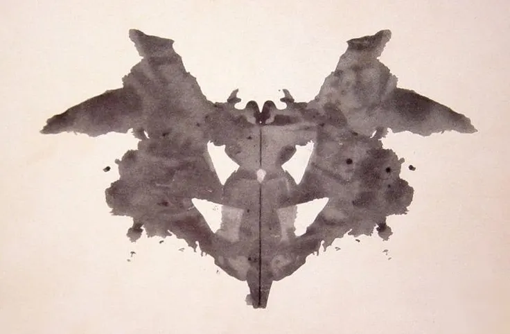 Hermann Rorschach used ink blot images to evaluate a person’s personality characteristics