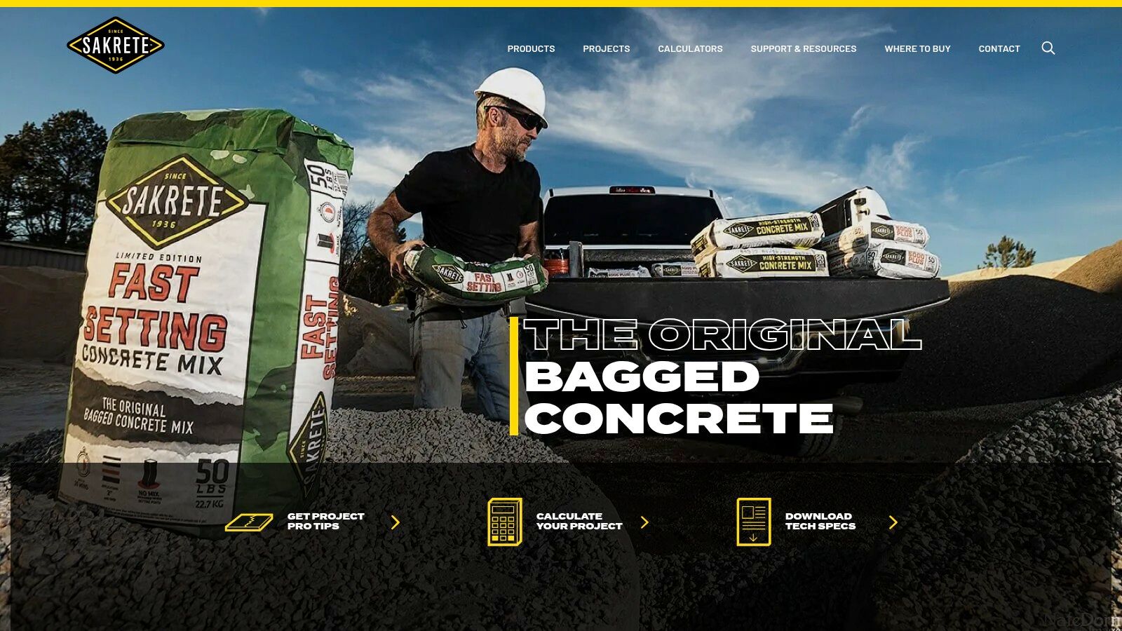 Sakrete ShapeCrete sculptable concrete mix