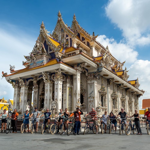 The first stop is Wat Pariwat