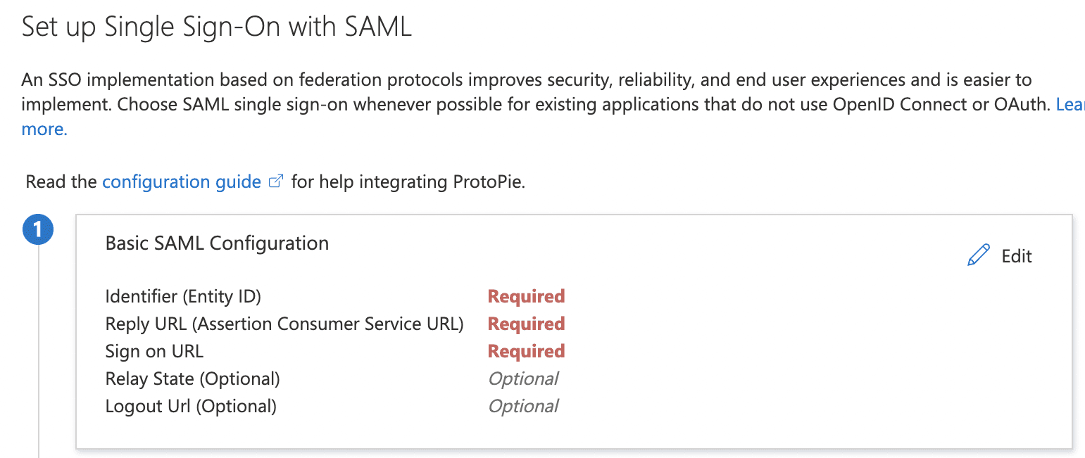 {'_type': 'localeString', 'en': 'Set up SSO with SAML.'}