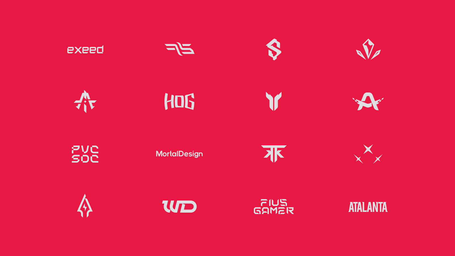 Logos Vol.01 — selection of custom marks and wordmarks