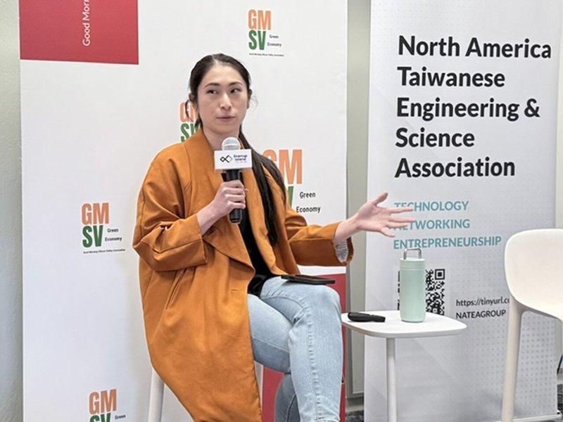 職涯教練Nina Tseng。(記者王湘涵╱攝影)