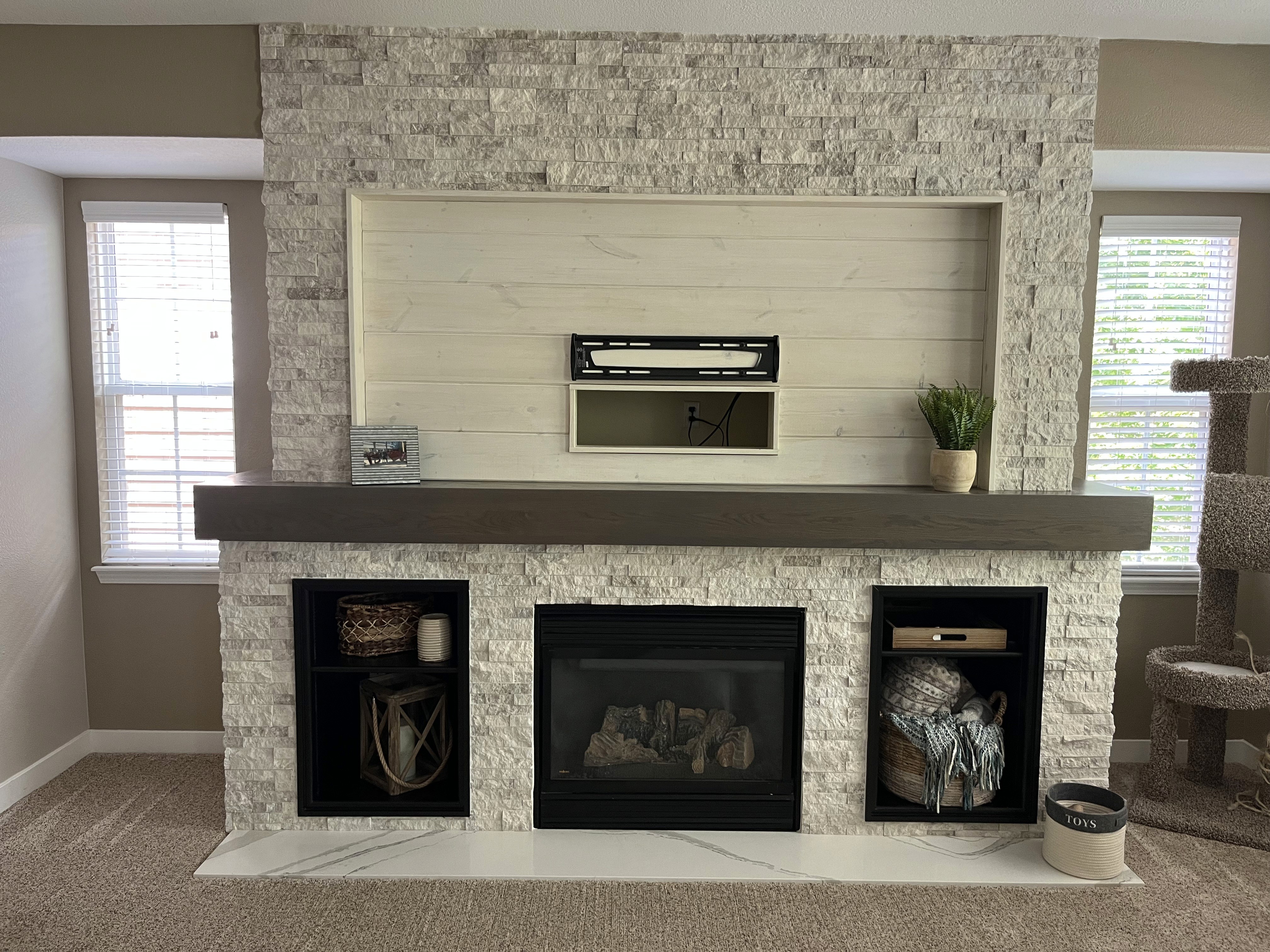 white and brown wooden table with chairs