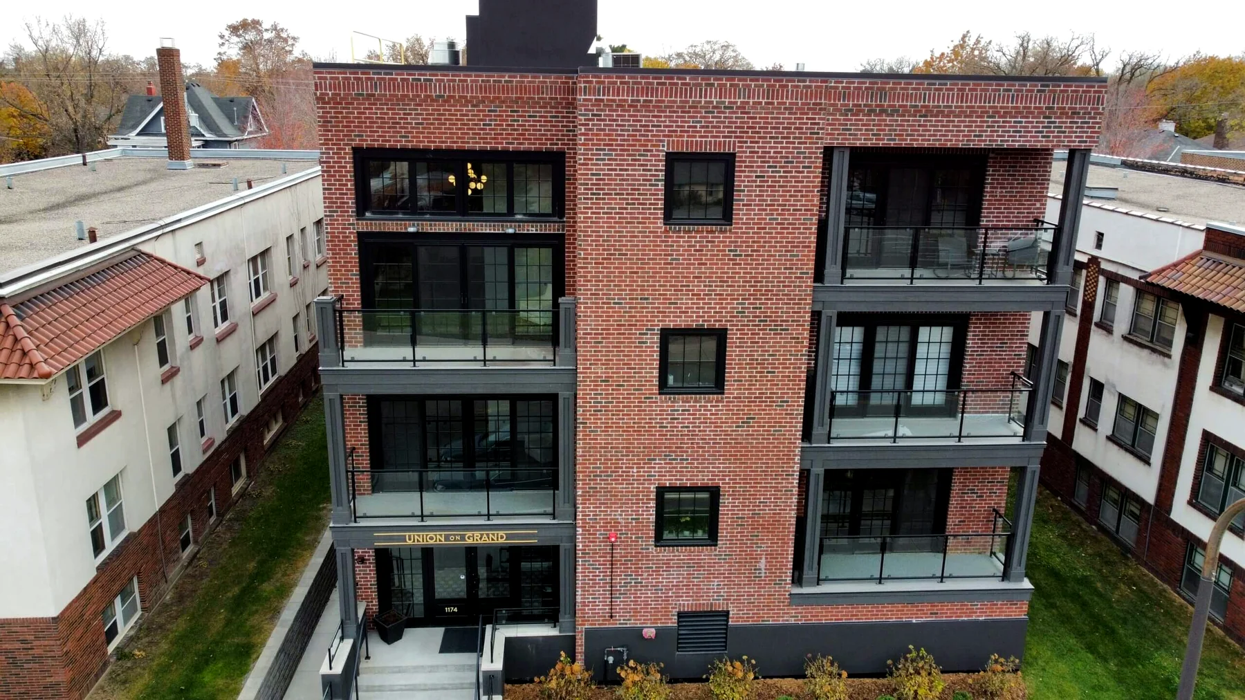 Cold weather ICF constructed condo