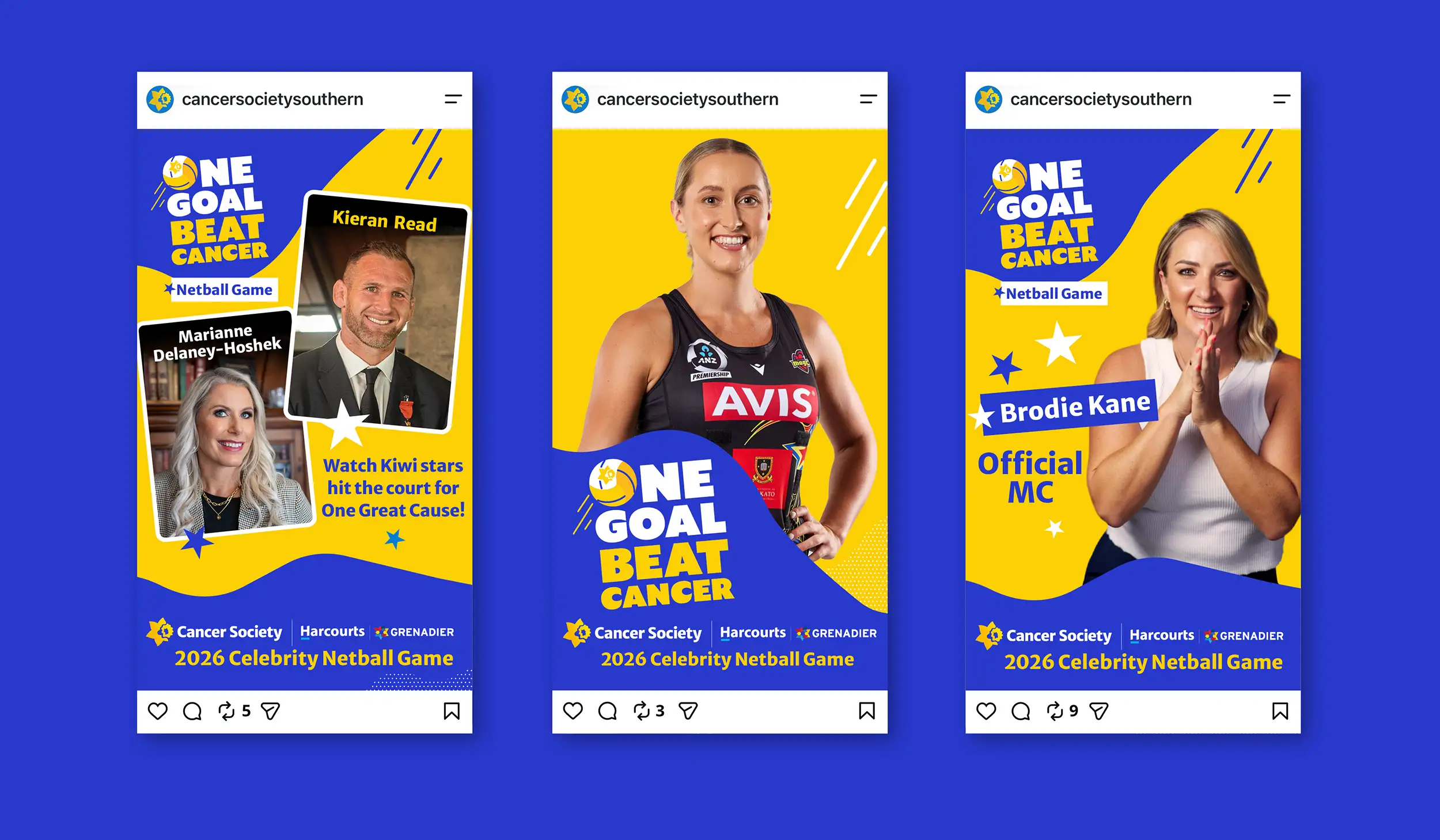 Cancer society Southern campaign creative